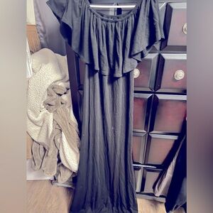 Maxi off shoulder dress